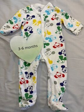 Disney X Frenz - Colourful Mickey Mouse Kids One Piece Sleeper